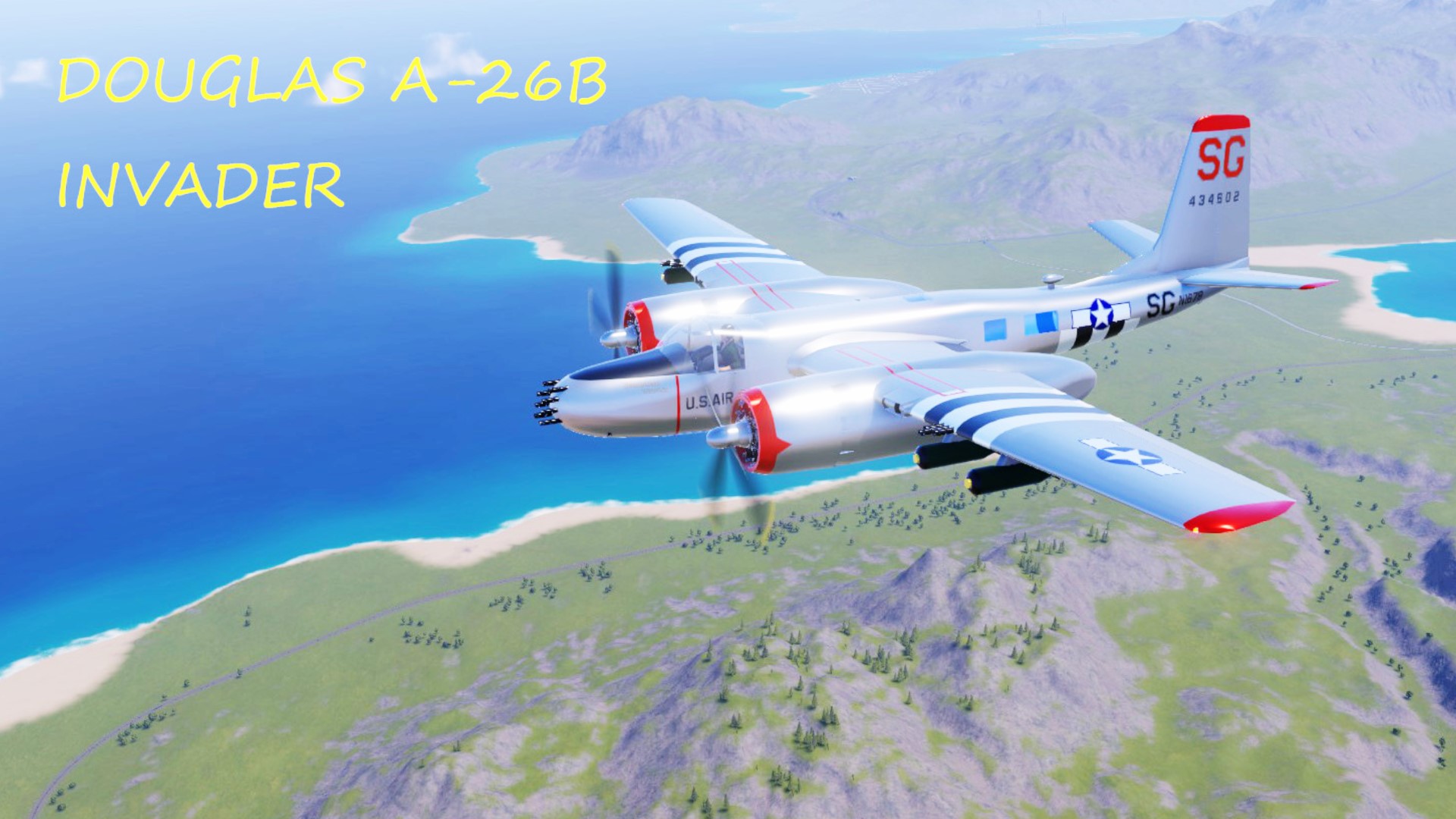 SimplePlanes | Douglas A-26B Invader