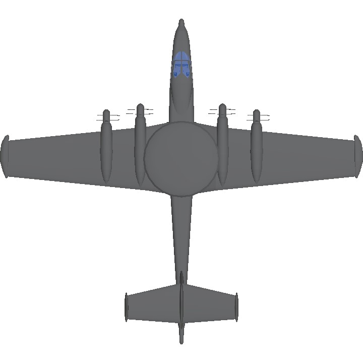 SimplePlanes | PBR-64A Orca (Awacs)