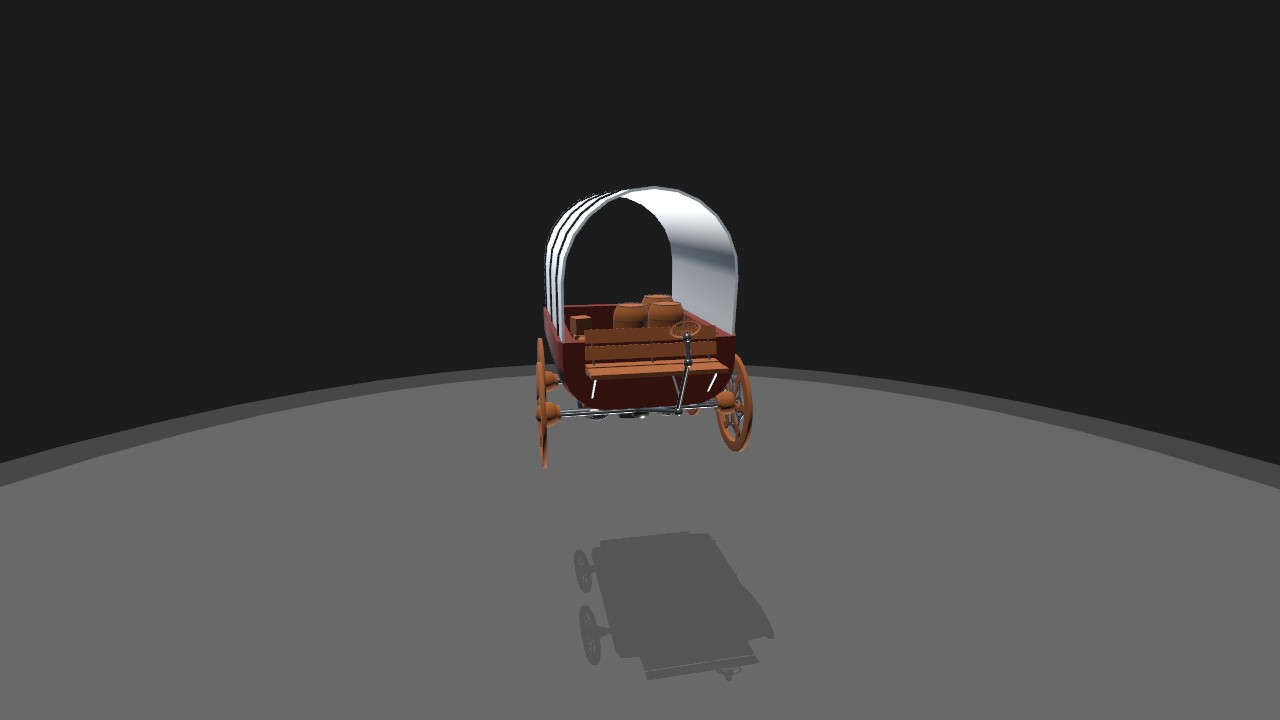 SimplePlanes | 2hp Wagon (But there are no horses...)