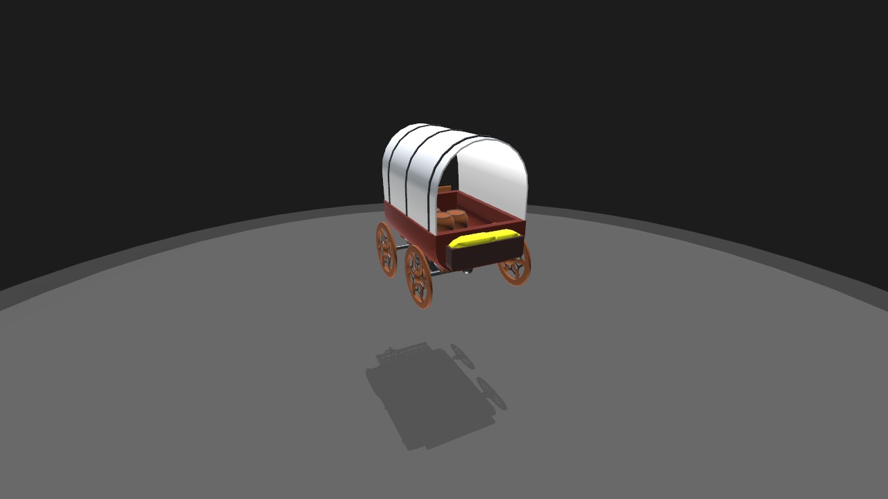 SimplePlanes | 2hp Wagon (But there are no horses...)