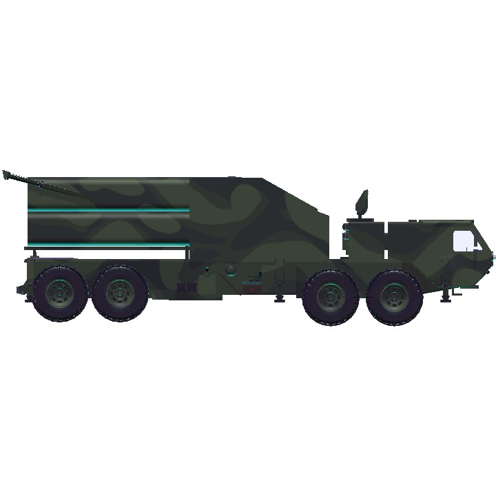 SimplePlanes | Anti air misle truck with autoaiming radar