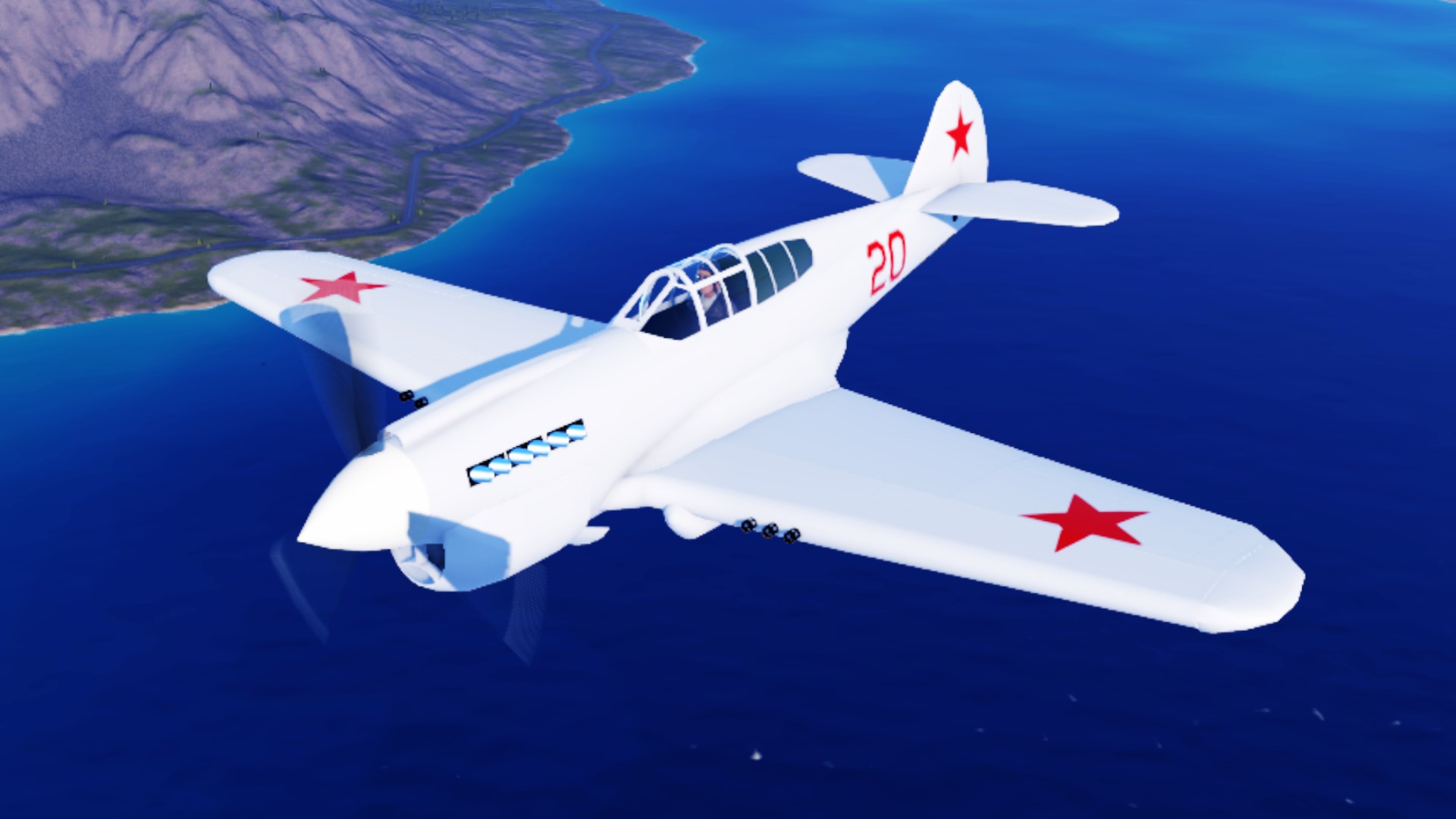 SimplePlanes | Russian P-40 E (War Thunder Edition)