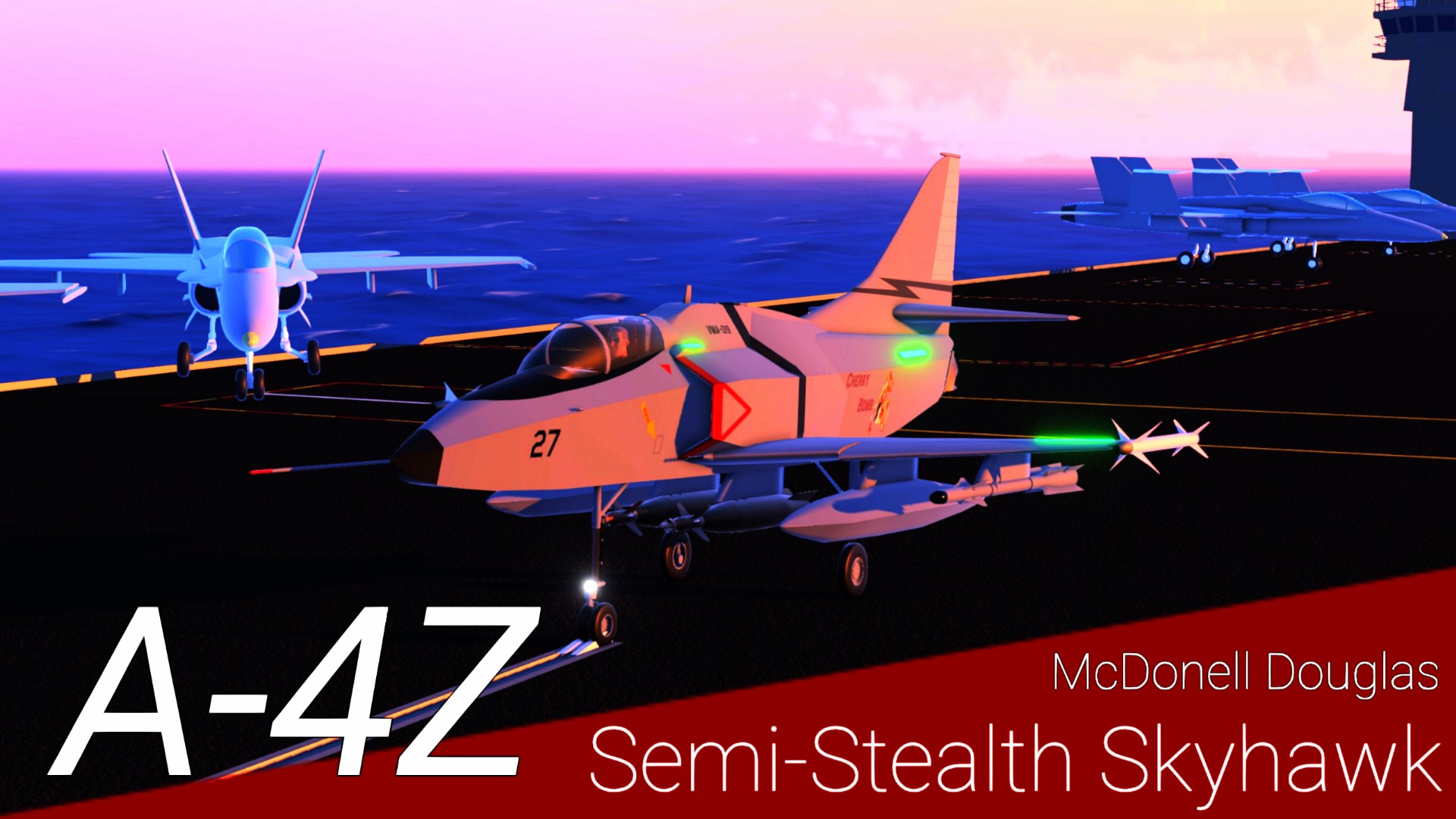SimplePlanes | McDonell Douglas A-4Z Semi-Stealth Skyhawk