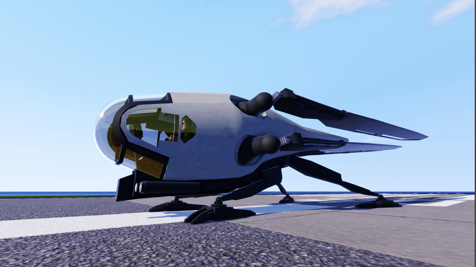 SimplePlanes | Dune 2-Seater Fremen Ornithopter