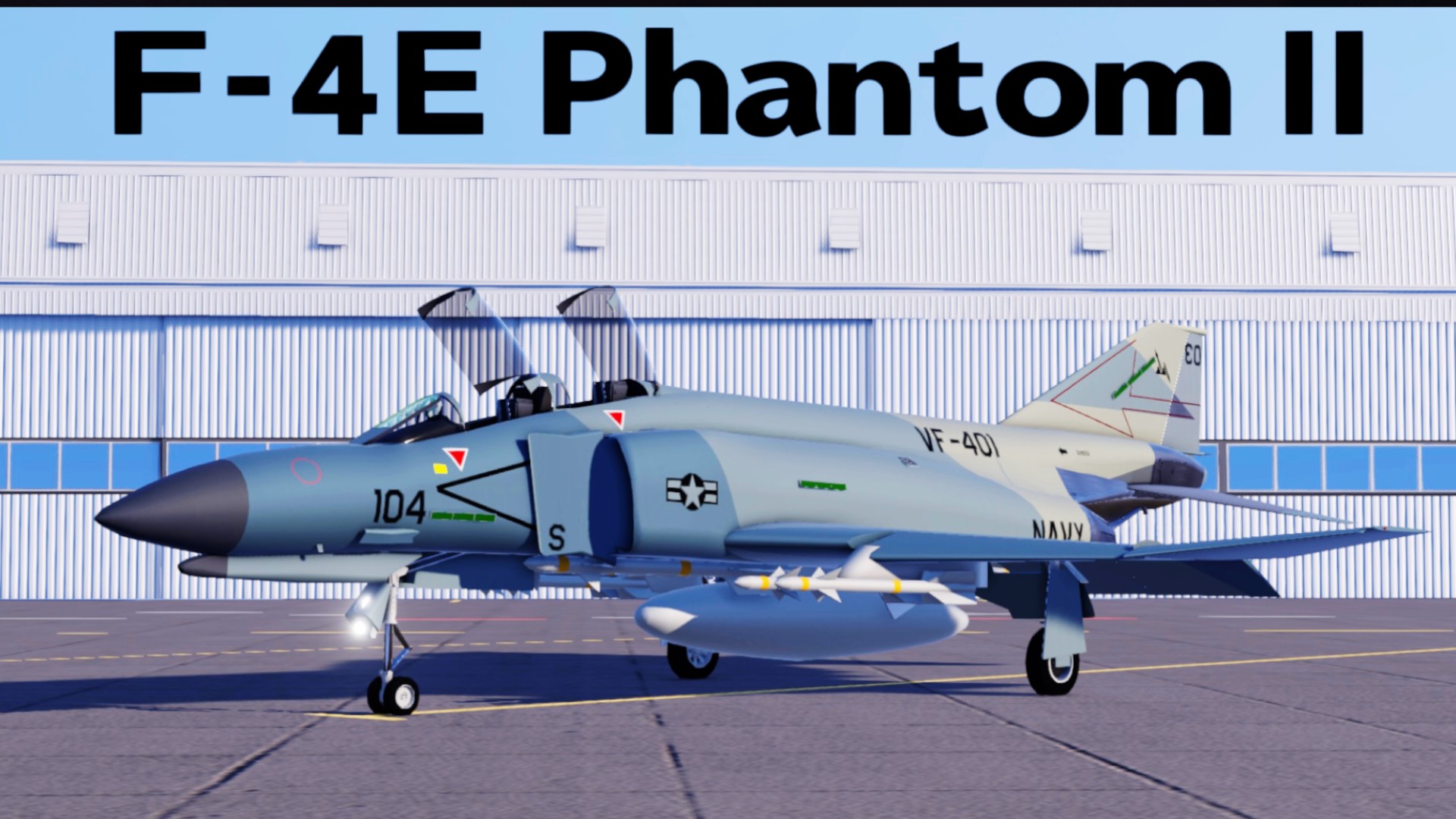 SimplePlanes | McDonneI Douglas F-4E Phantom ii