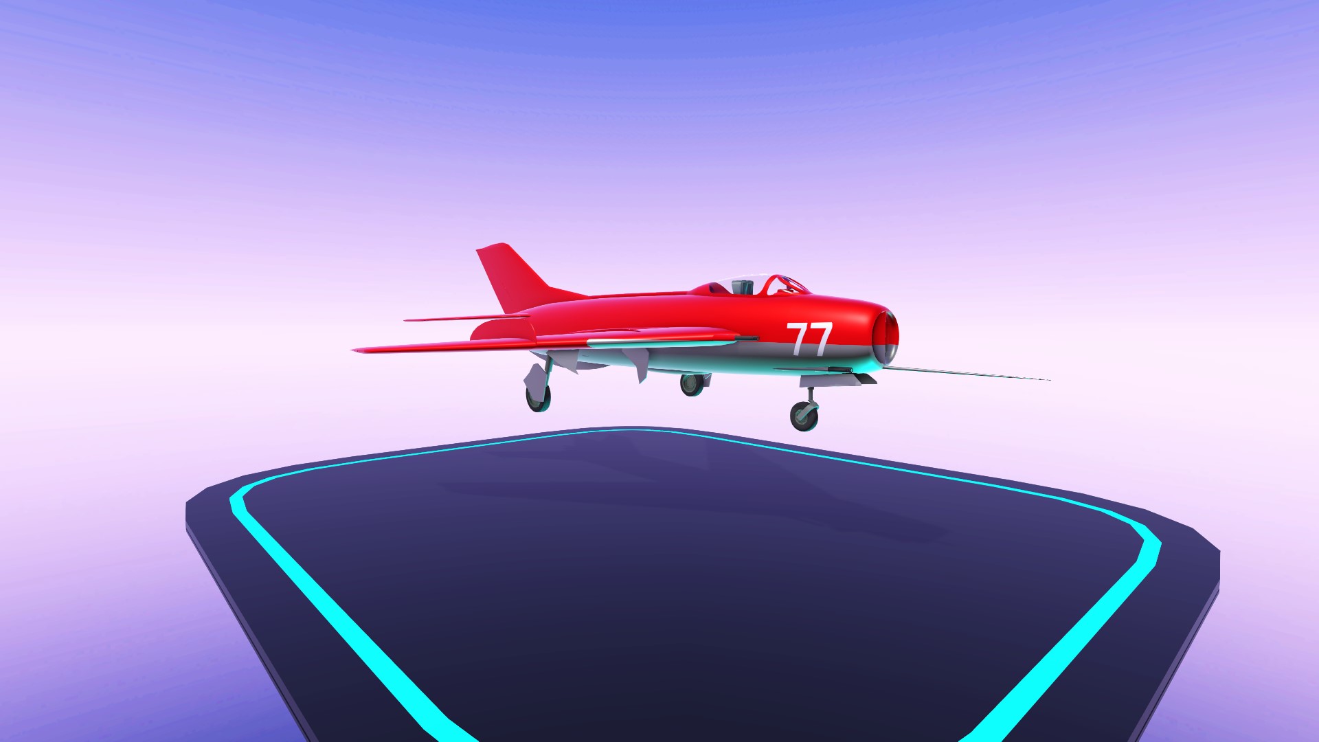 SimplePlanes | MIG-19S Farmer 'Red 77'