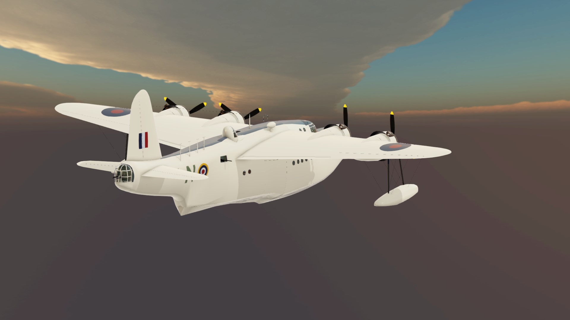 SimplePlanes | Short Sunderland ''Flying Porcupine''