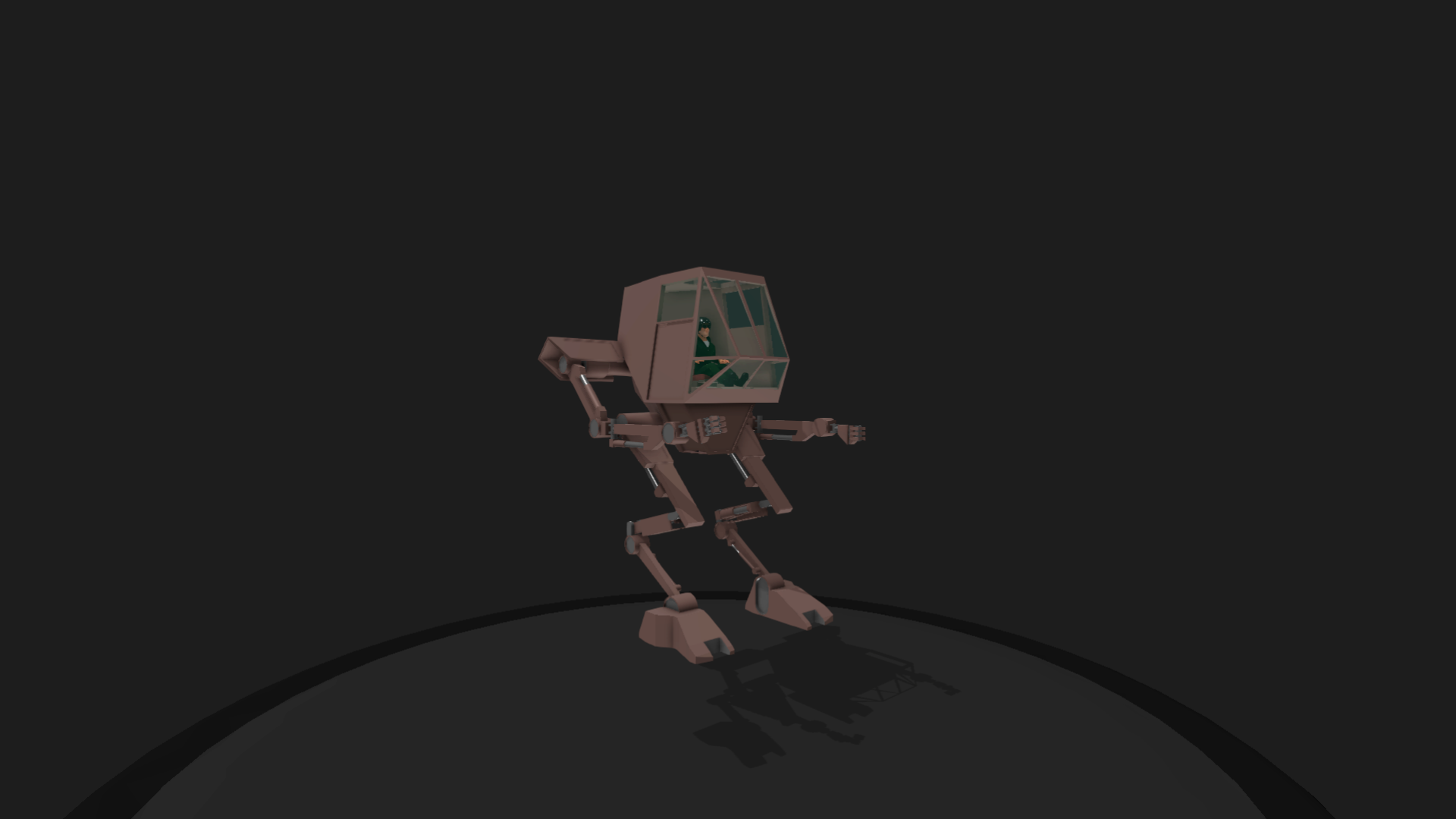 SimplePlanes | AndroWorks AW-4 Utility Mech (WIP)