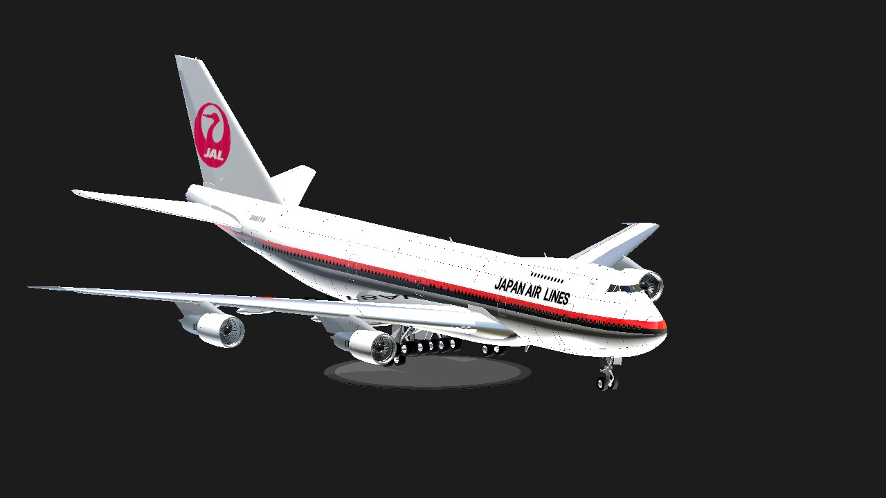 SimplePlanes | Boeing 747-200 JAL 123