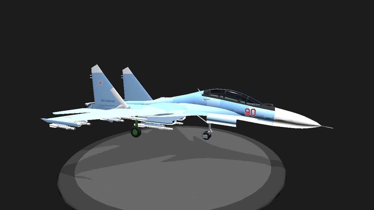 SimplePlanes | Sukhoi Su-30SM Armed 2.0