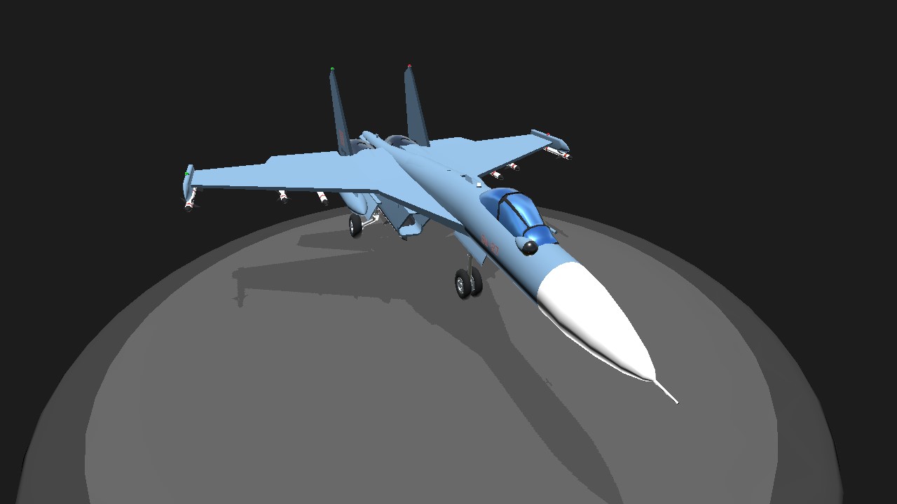 SimplePlanes | Su-27 (Remodel)