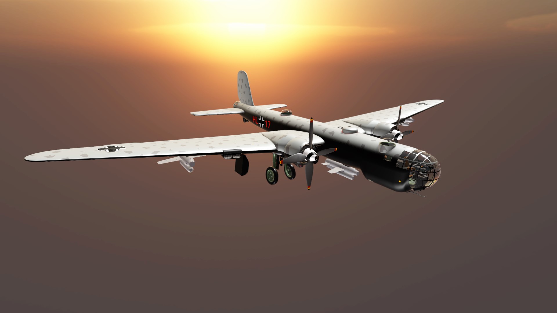 SimplePlanes | Heinkel he 177 a 5 greif (henschel hs 293)