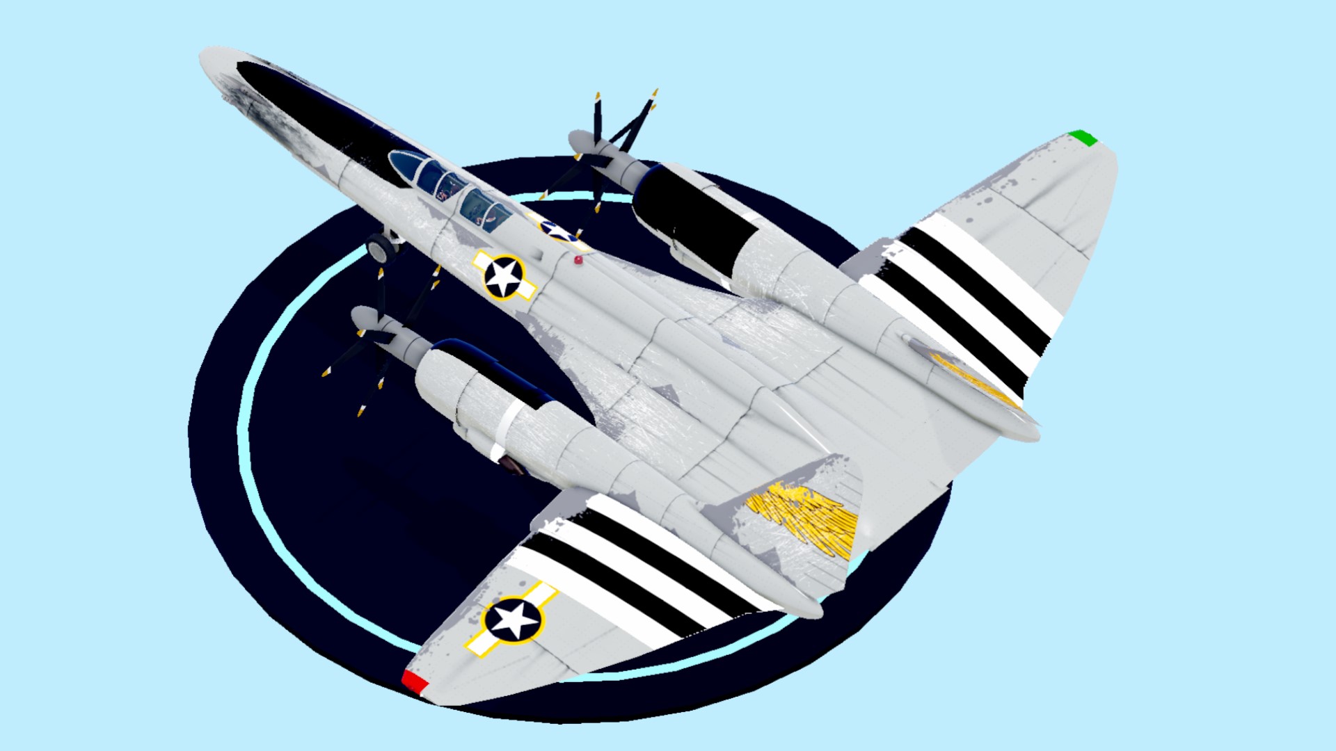 SimplePlanes | (20K Special) Lockheart SB-701 Golden Eagle