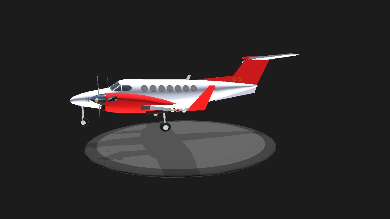 SimplePlanes | [AI]Beechcraft King Air 350i us forest service