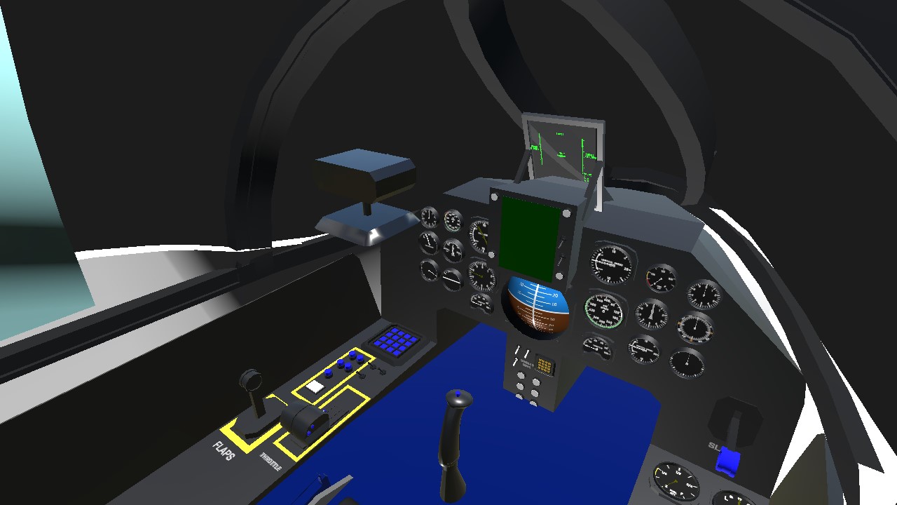 SimplePlanes | TF8A CRUSADER NASA CRITICAL WING TESTBED