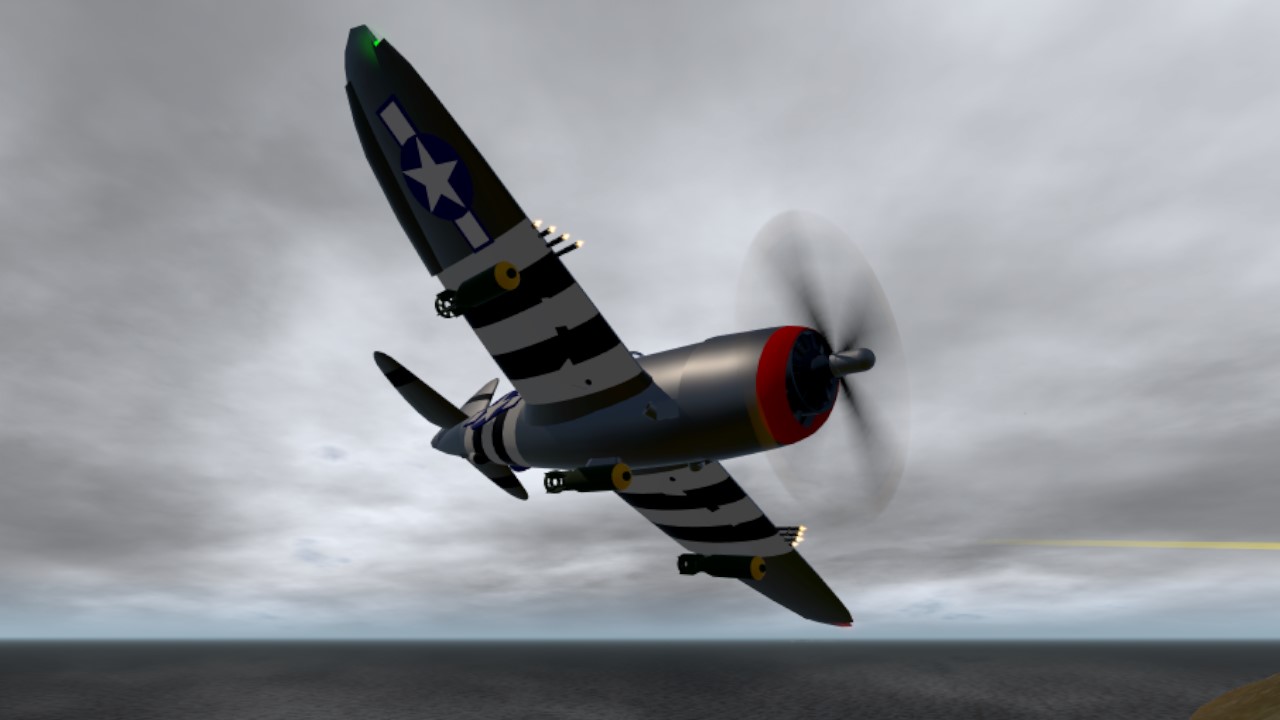 SimplePlanes | [VR] Republic P-47D-25 Thunderbolt