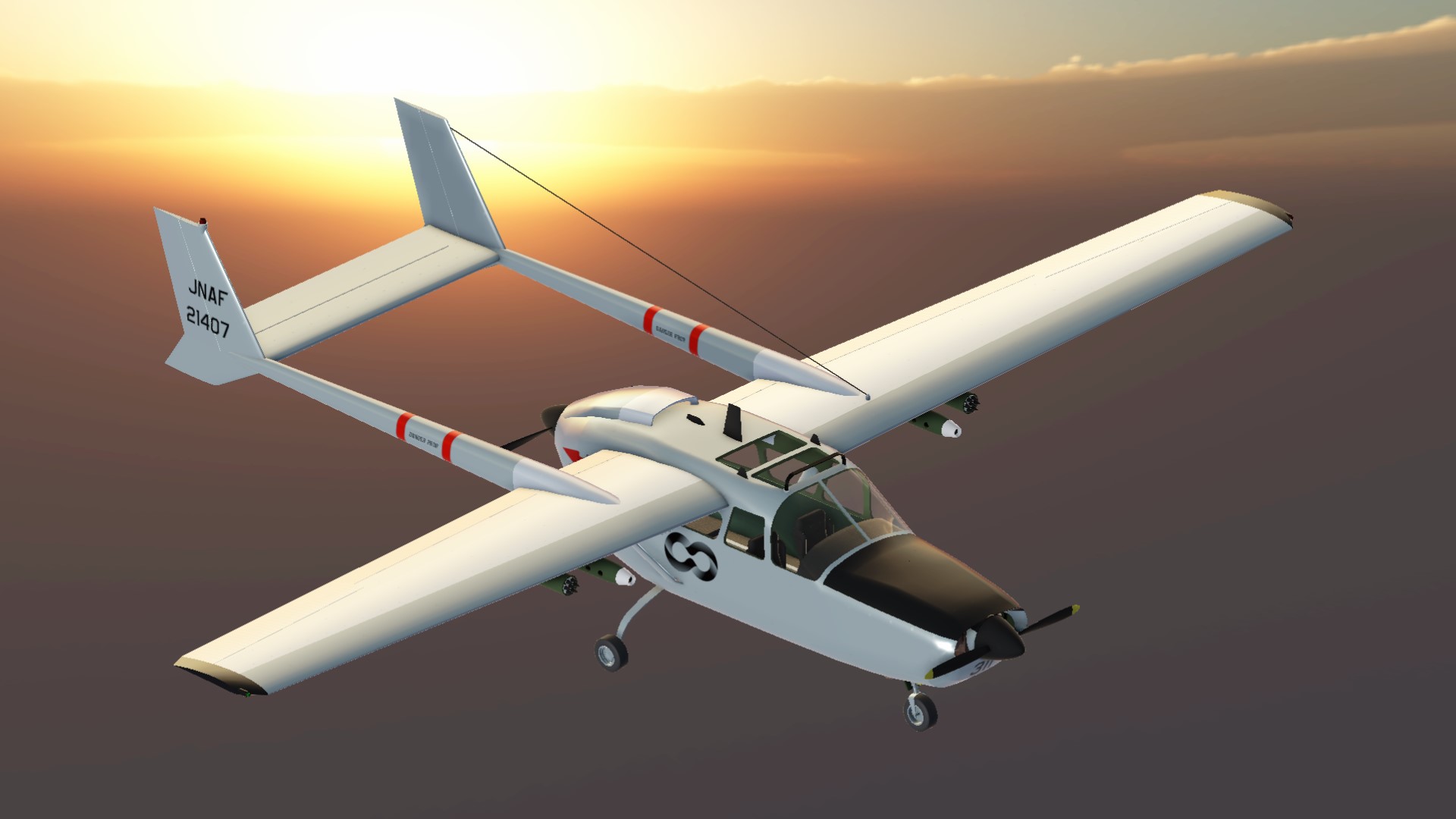 SimplePlanes | Cessna O-2 Skymaster