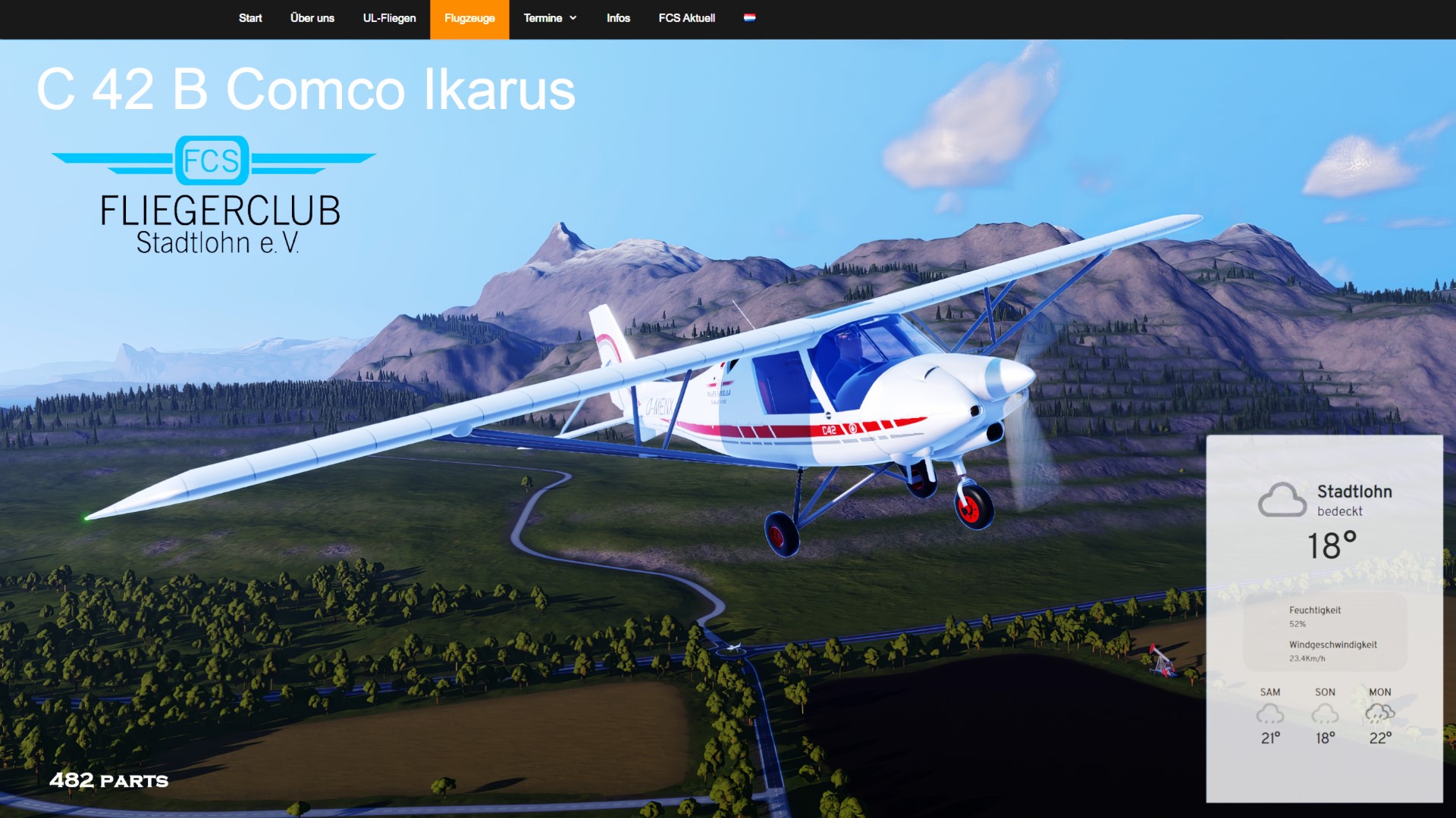 SimplePlanes | Ikarus C42B D-MENX