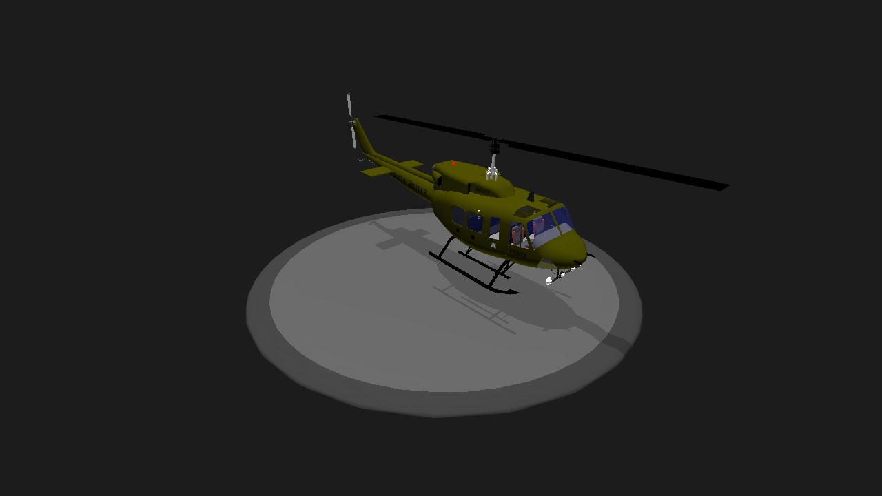 SimplePlanes | Bell uh1h GAM