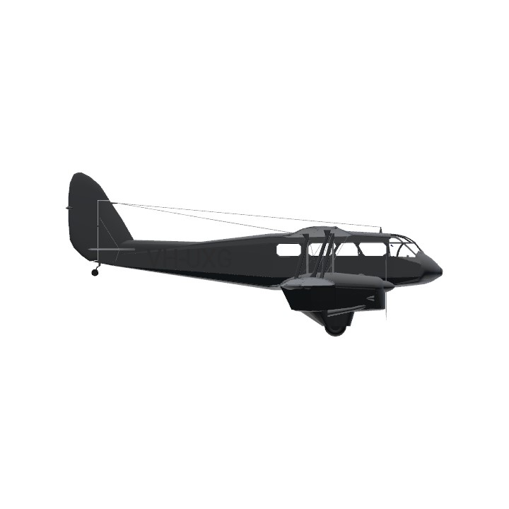 SimplePlanes | de Havilland DH.89 Dragon Rapide VH-UXG
