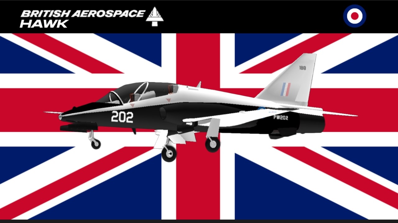 SimplePlanes | British Aerospace Hawk T1(T.Mk.1A) - Royal Air Force(RAF)