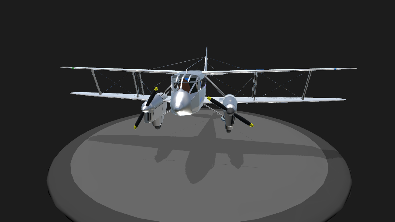 SimplePlanes | de Havilland DH.89 Dragon Rapide Purplejet