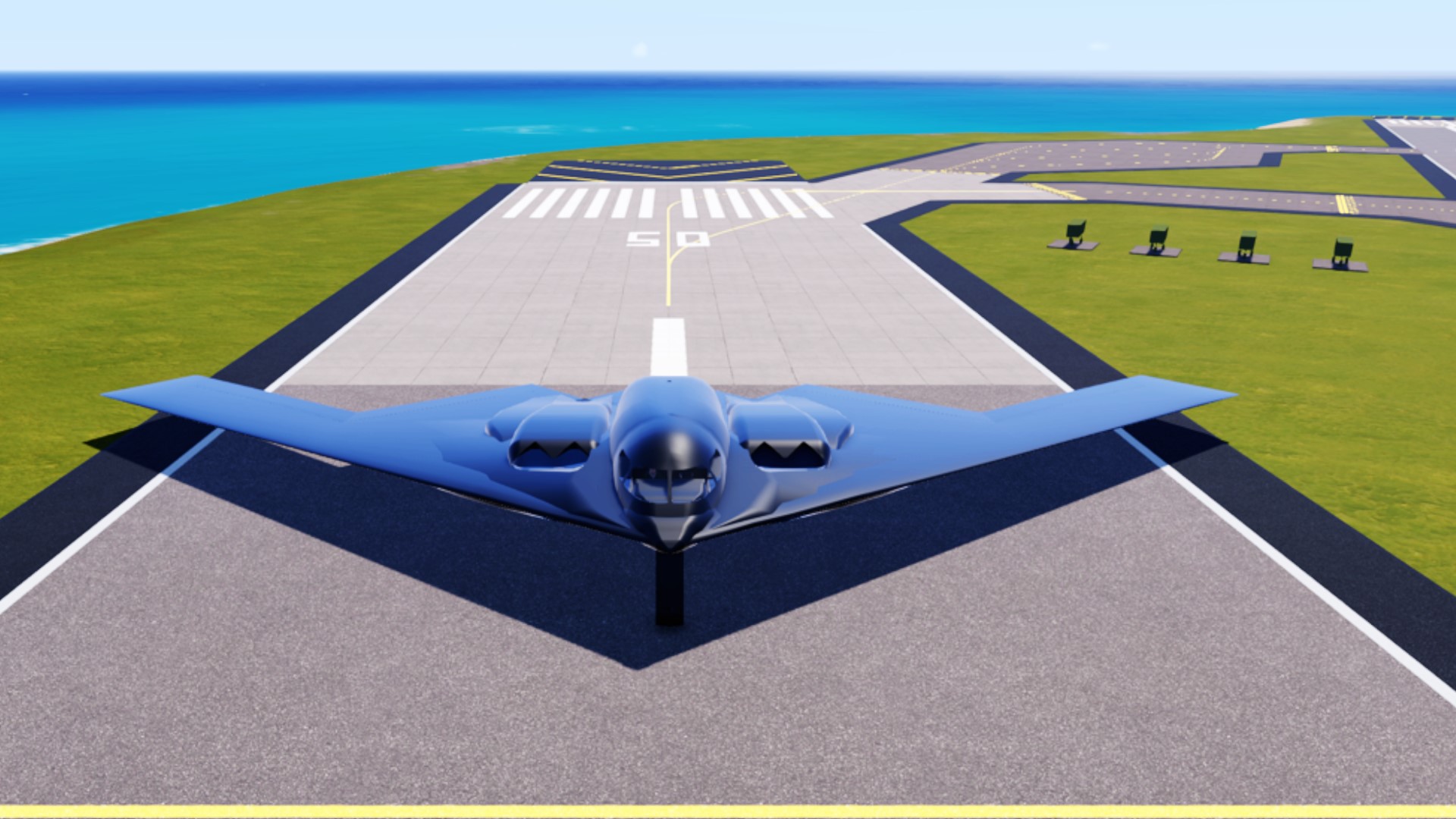 SimplePlanes | Nuclear Armed B-2 Spirit | 8x B83