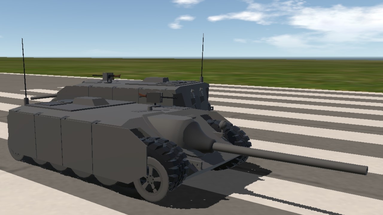 SimplePlanes | [tank] E-10 simple