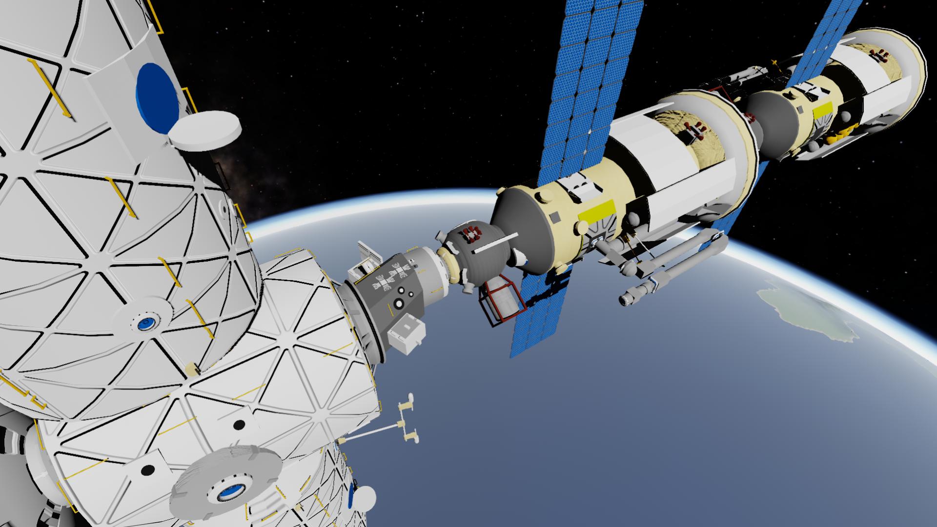 Unity module. Mg30fх iss2. The NASA Docking System.