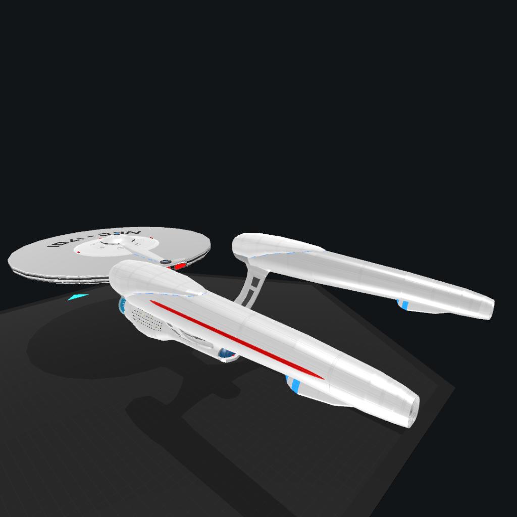 SimpleRockets 2 | USS Enterprise V4