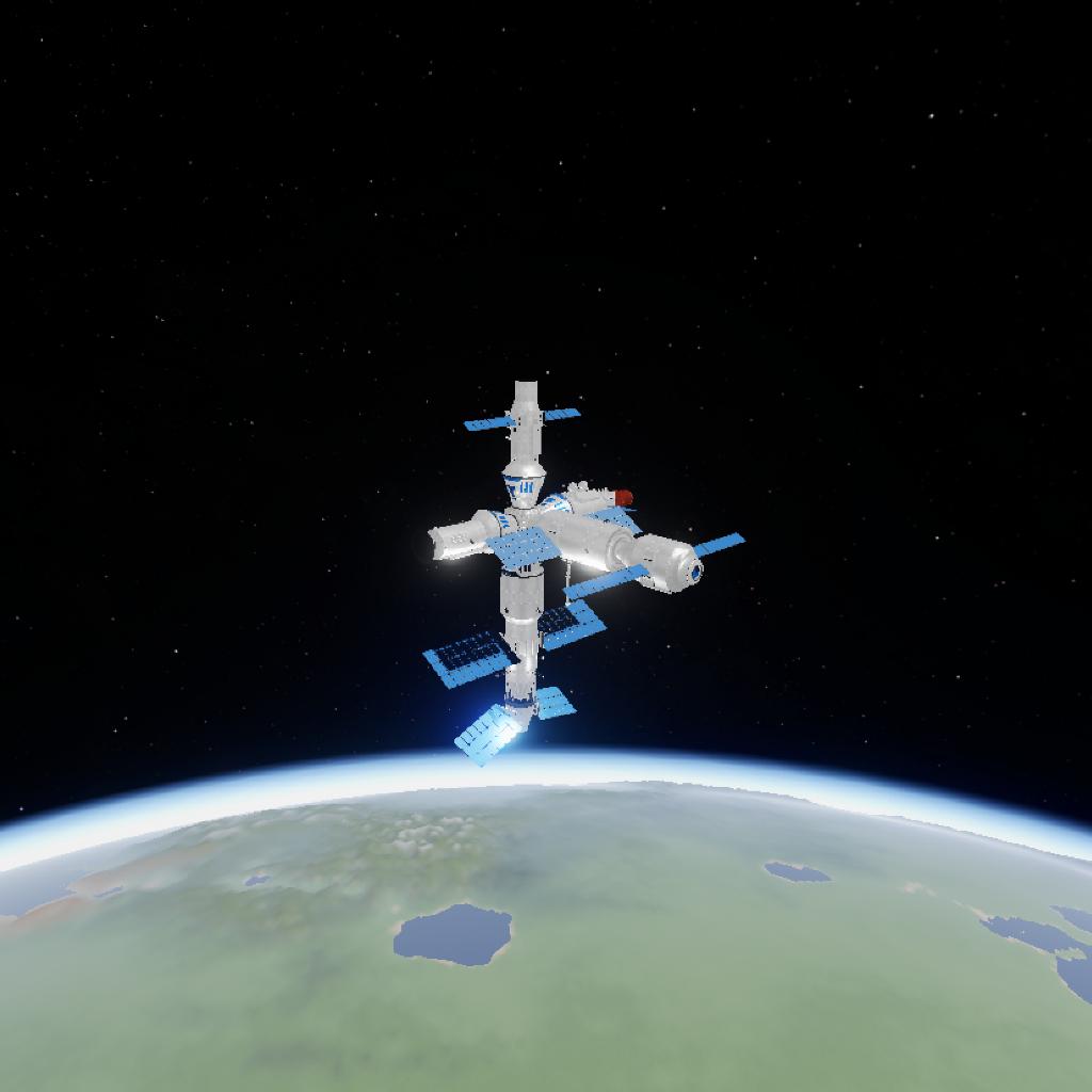 Alpha Testing - Space Station Base Building - Junon.io by simpleyuji