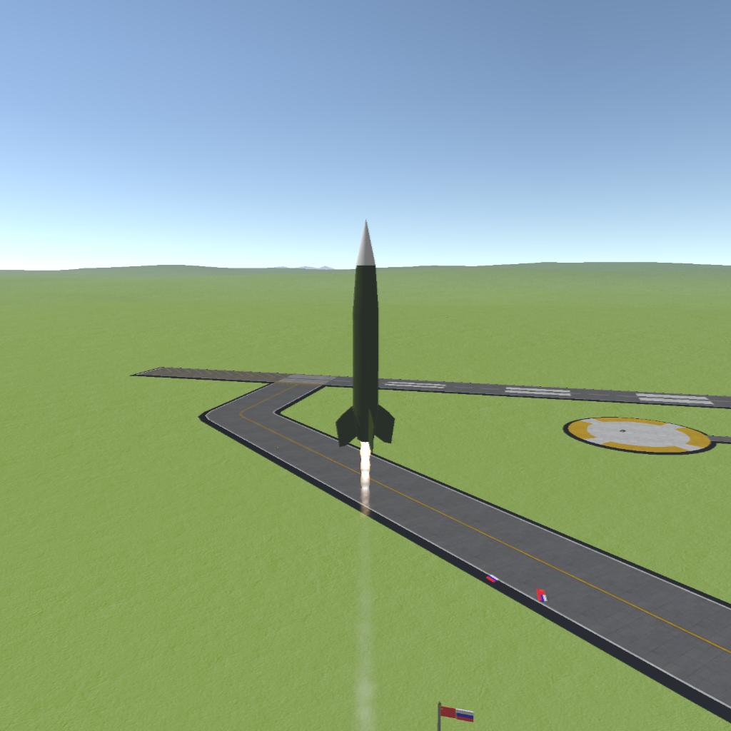 SimpleRockets 2 | China Dongfeng 1 missile