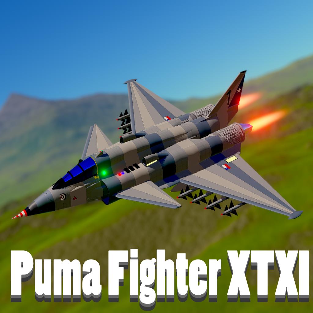 SimpleRockets 2 | Puma Fighter XTXI