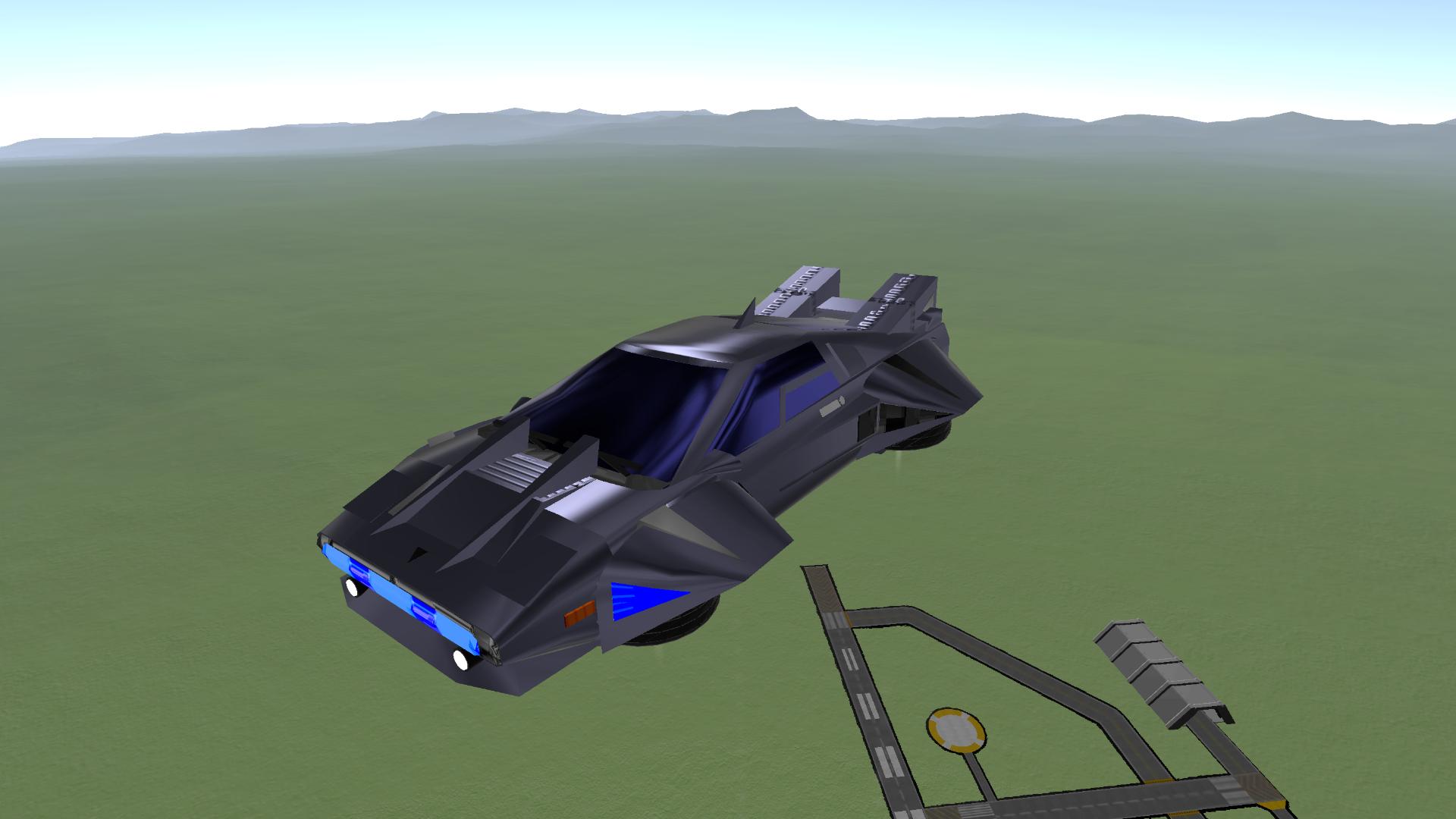 SimpleRockets 2 | Flying Super Car (Transforms)