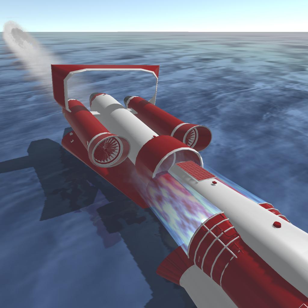 simplerockets-2-hydroplane-rocket-boat