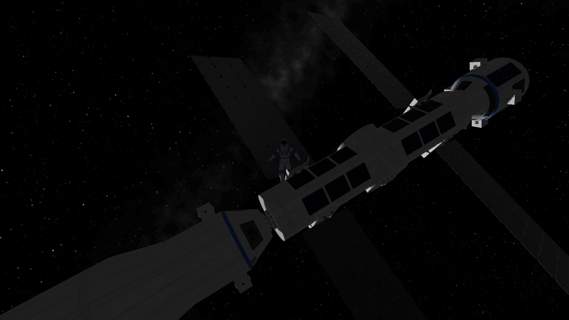 Juno New Origins Space Station Gyroscope and Batteries