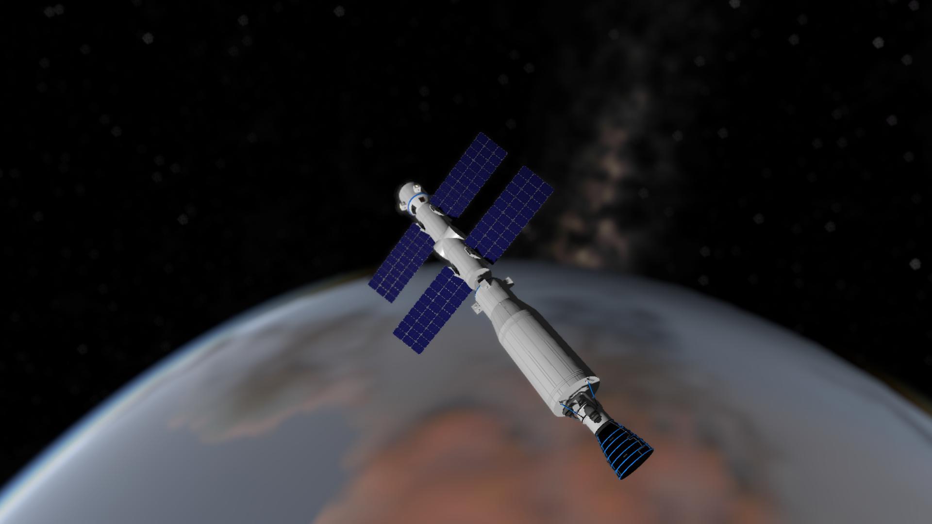 Juno New Origins Space Station Gyroscope and Batteries
