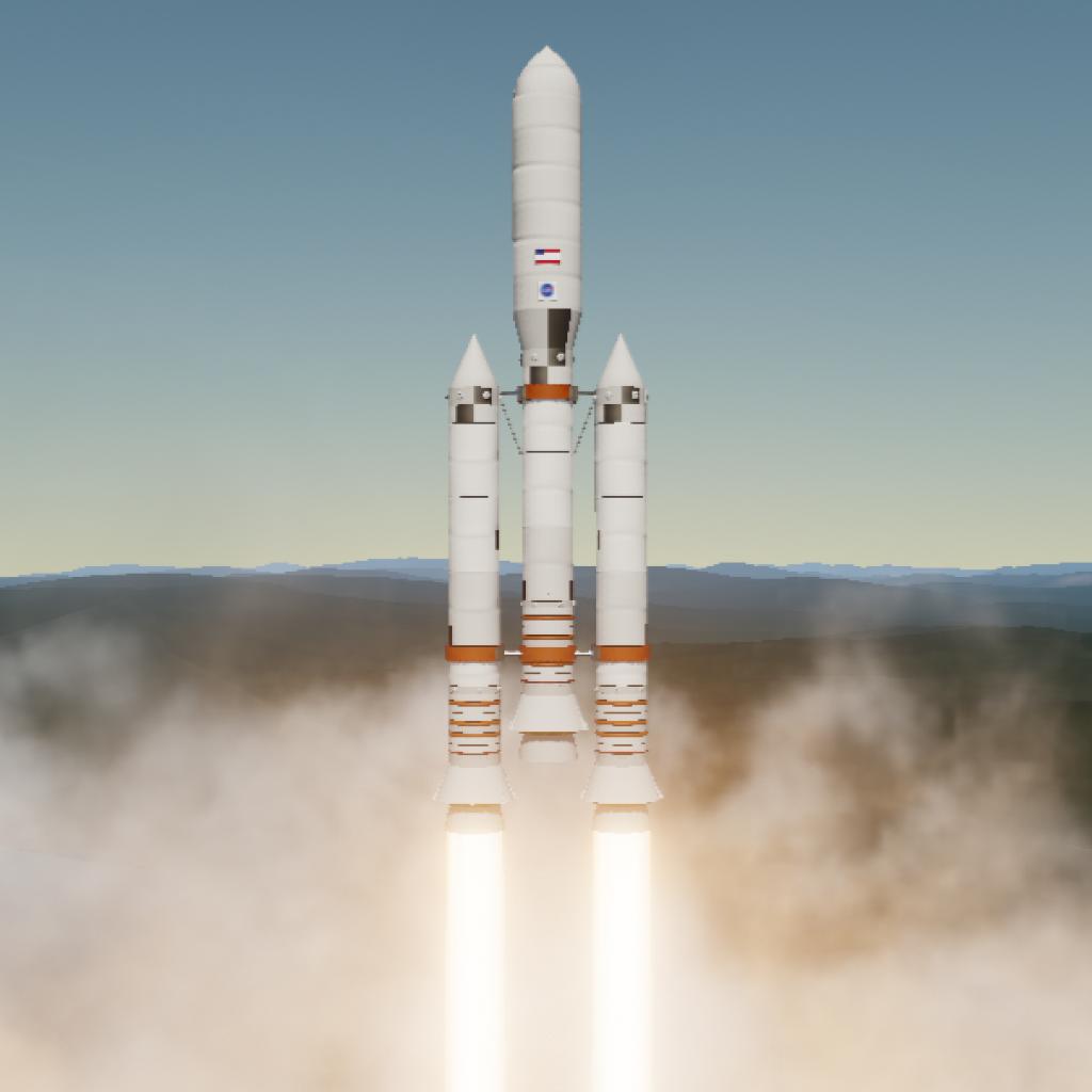 solid rocket boster beams space shuttle